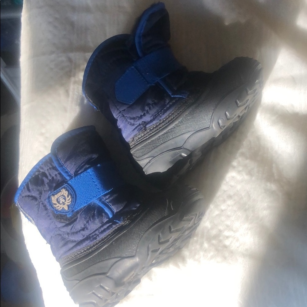 Kamik Snowbug winter boot- Toddler Sz 7 - Blue